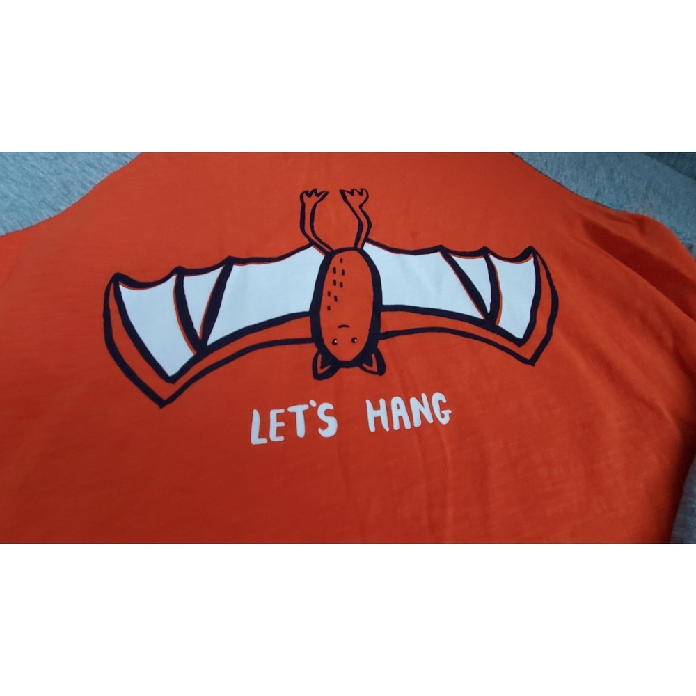 Boden Boys Lets Hang Bat Raglan Size 11-12Y - Picture 2 of 3